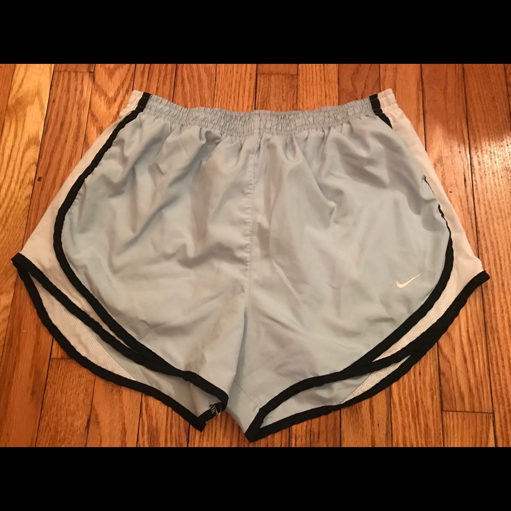 Light blue Nike Tempo Running Shorts